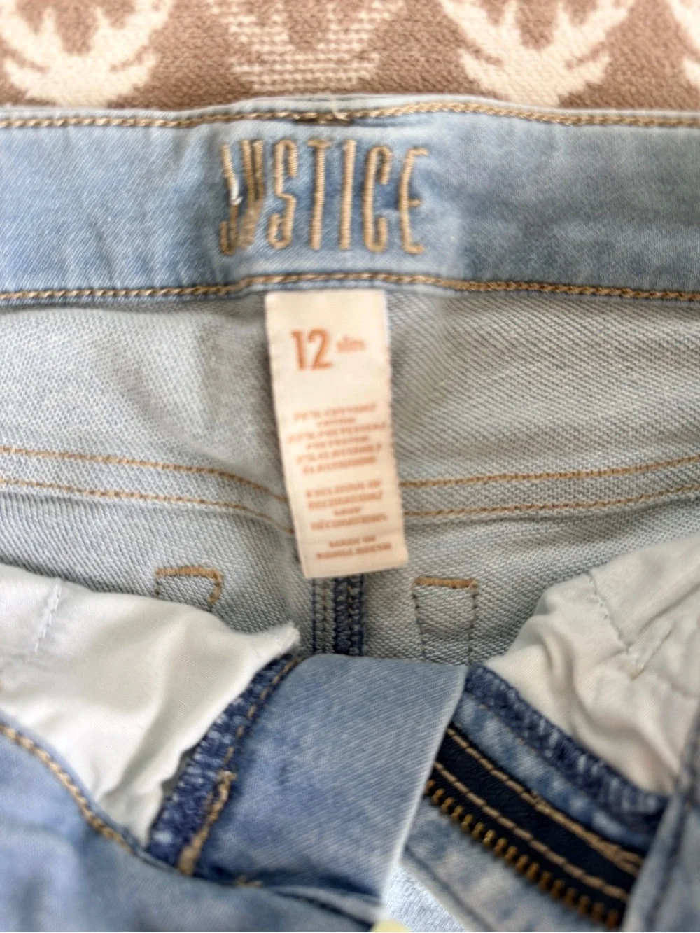 Light Blue Girl’s Denim Shorts
